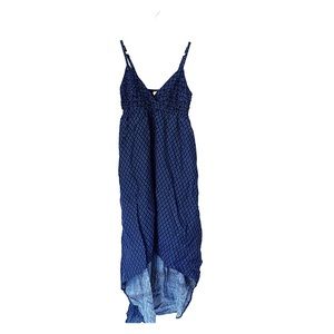 Blue High-Low Dress NWT